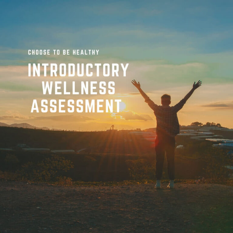 Introductory Wellness Assessment - Points for Wellness - Wellness ...